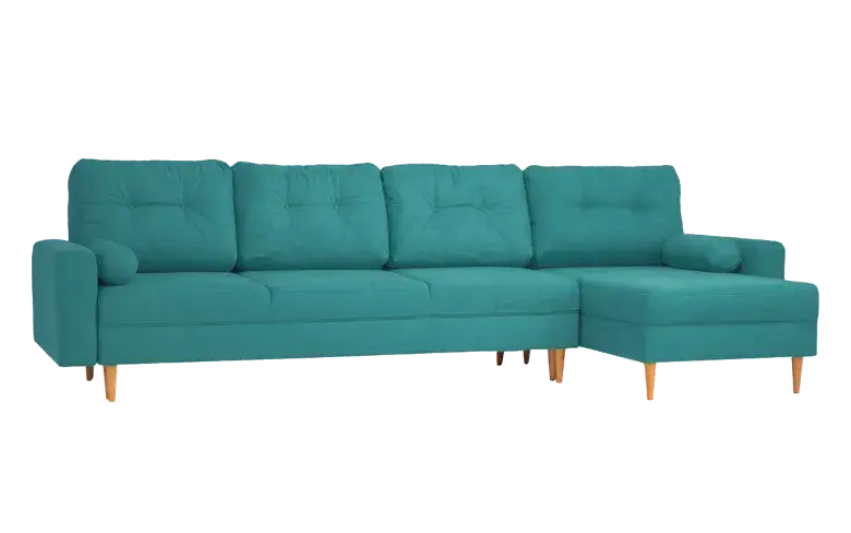 Großes Ecksofa über 250 cm – mobile Polsterreinigung von ReinWelt