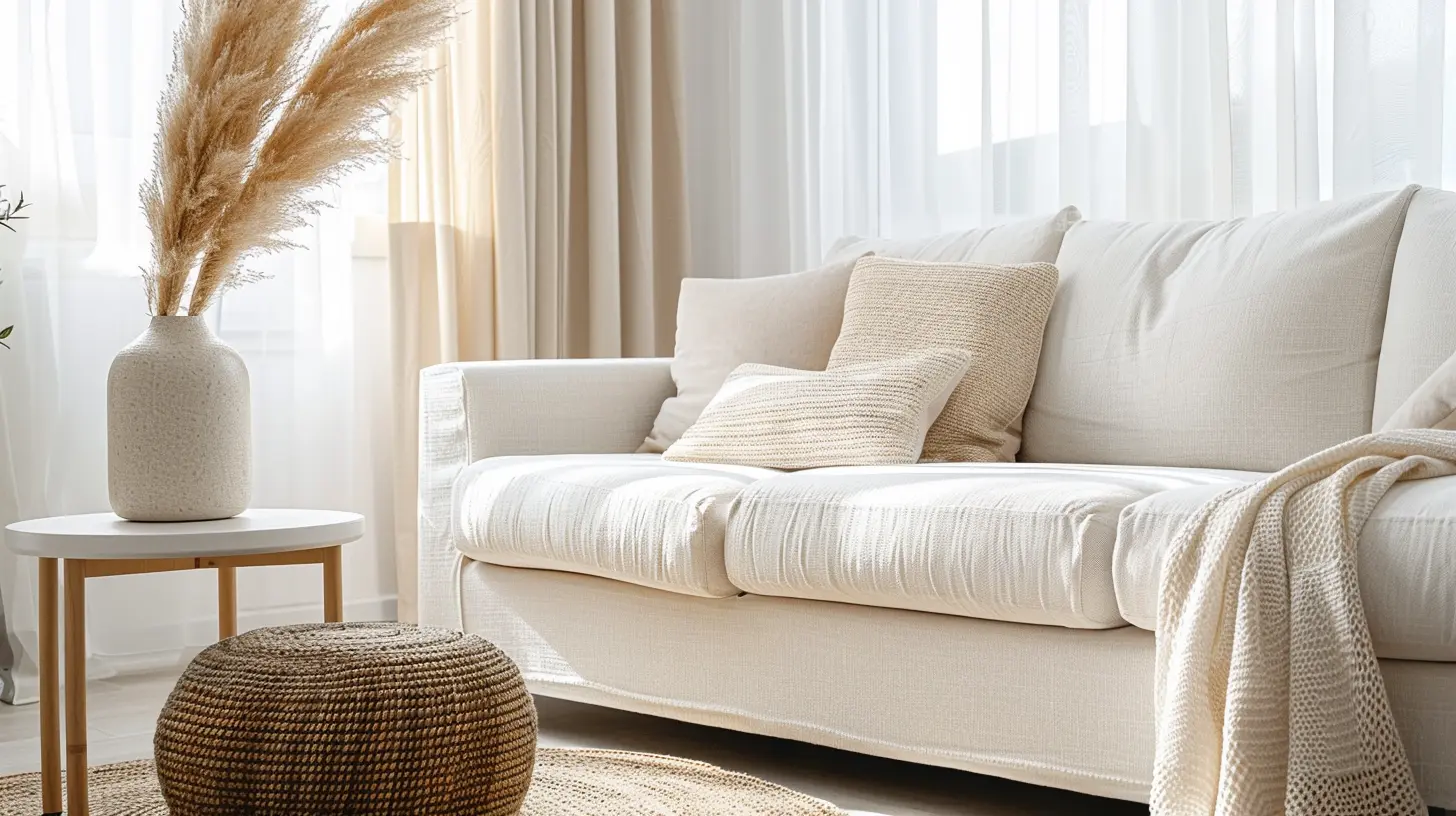 Polsterreinigung vor Ort: frisch gereinigtes Sofa – ReinWelt